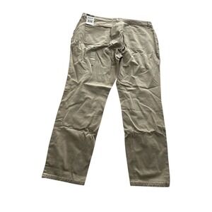 Dickies Women's Pants Skinny 18 38x29 Regular Fit Workwear Trousers Beige Khaki